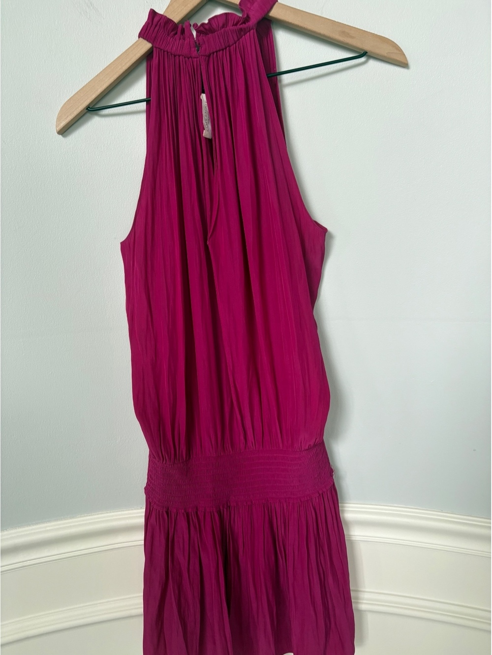 Ramy Brook Fuchsia Paris Sleeveless Mini Dress - Size Small